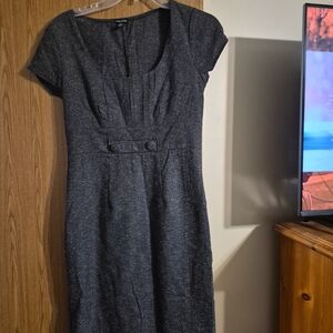 Maurices Charcoal Gray Maxi Dress